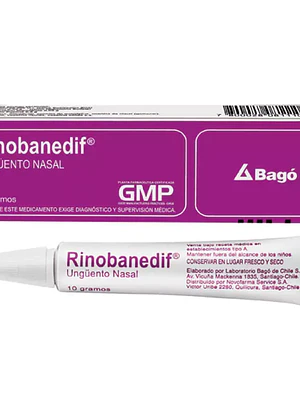 Rinobanedif Ungüento nasal 10 g.