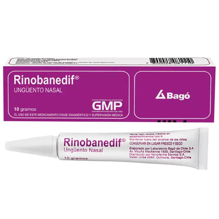 Rinobanedif Ungüento nasal 10 g. 1