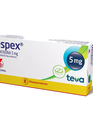 Despex (B) Desloratadina 5 mg 30 Comprimidos recubiertos.