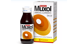 Muxol Pediátrico 15 mg / 5 ml Jarabe 100 ml.