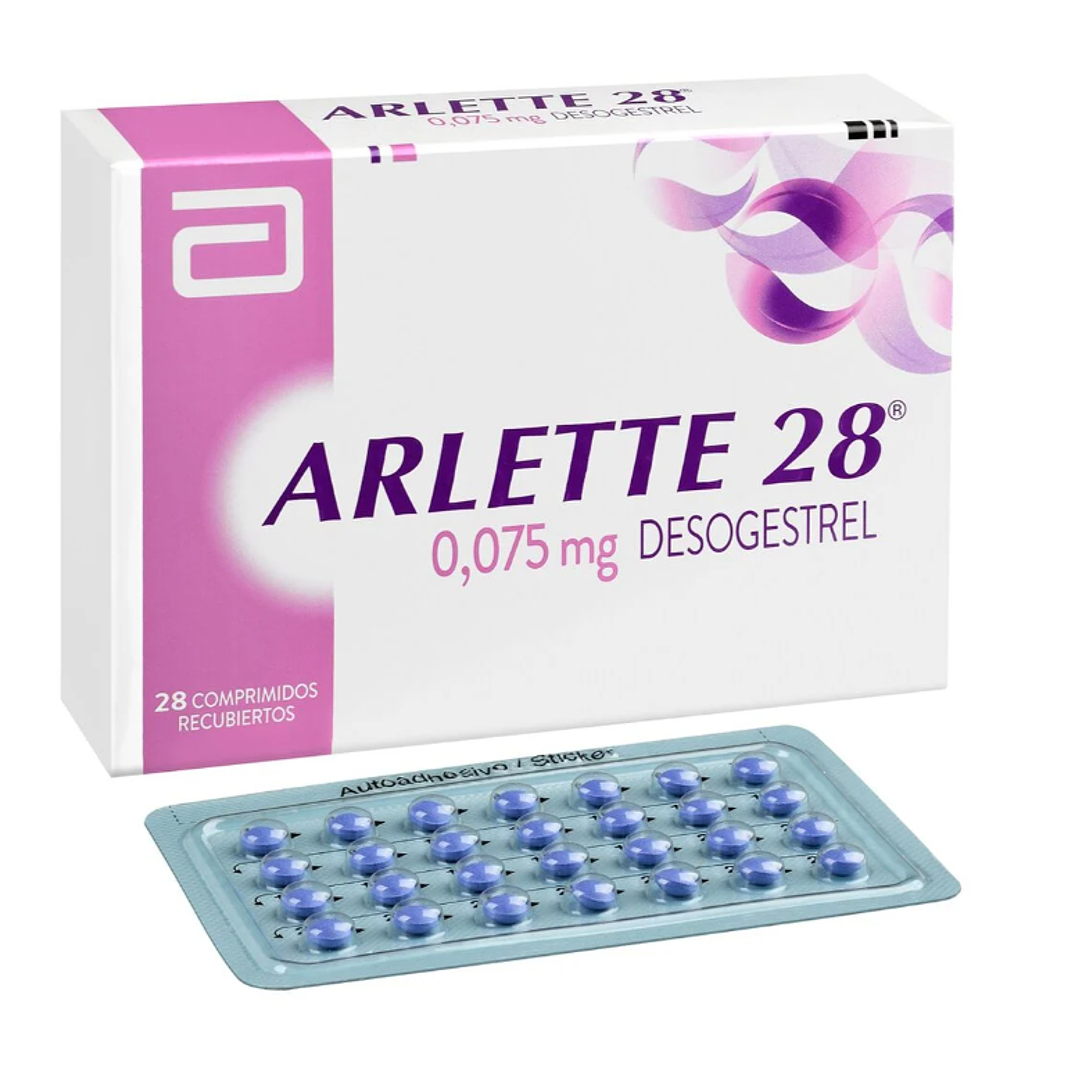 Arlette 28 Desogestrel 28 Comprimidos Recubiertos. 1