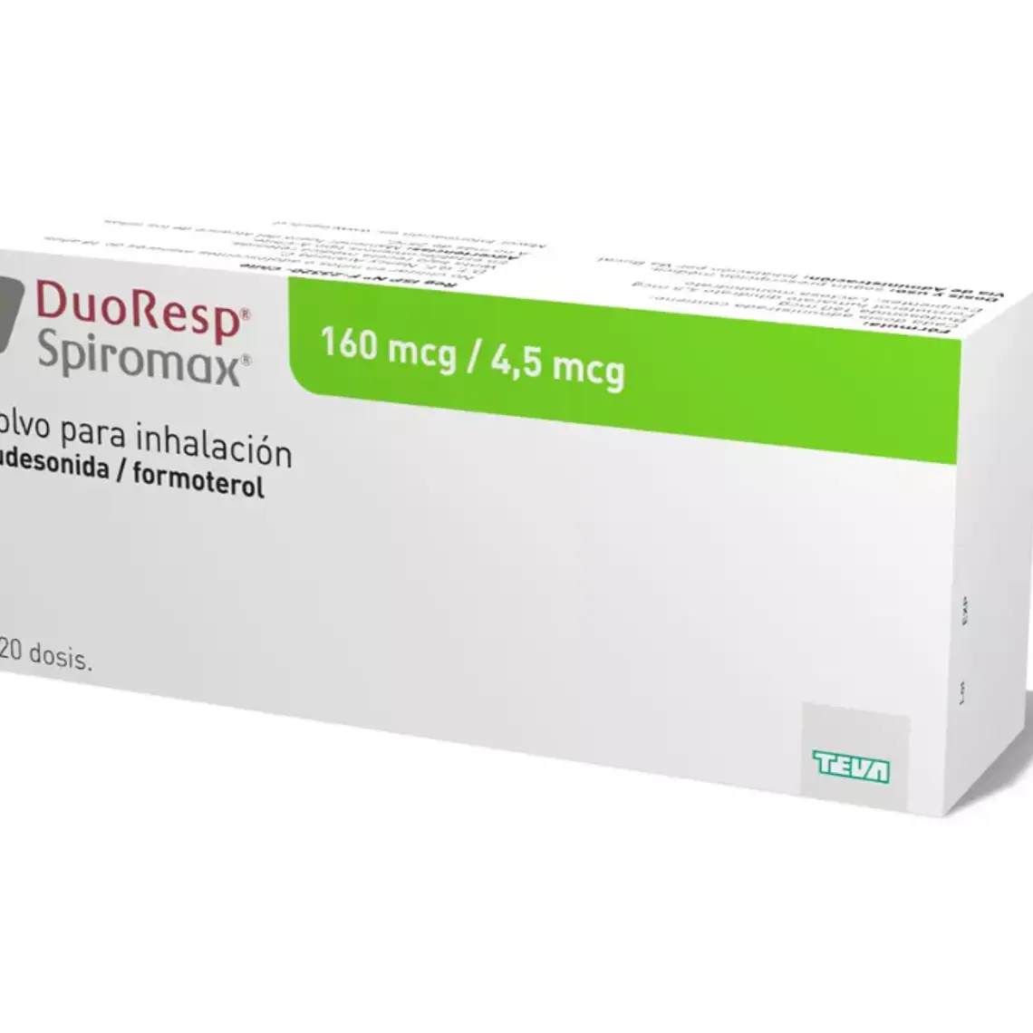 Duoresp Spiromax  160/4,5 mcg Polvo para inhalación 120 Dosis. 1