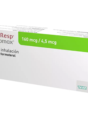 Duoresp Spiromax  160/4,5 mcg Polvo para inhalación 120 Dosis.