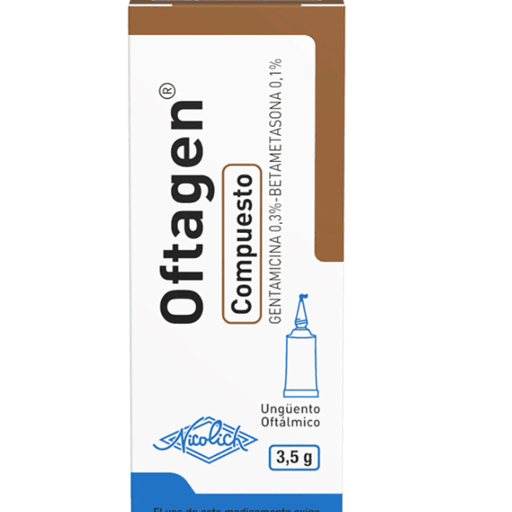 Oftagen Compuesto Ungüento oftálmico 3,5 g. 1