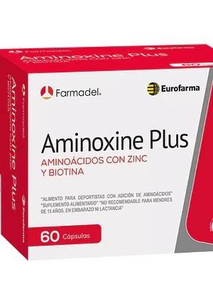 Aminoxine Plus 60 Cápsulas.