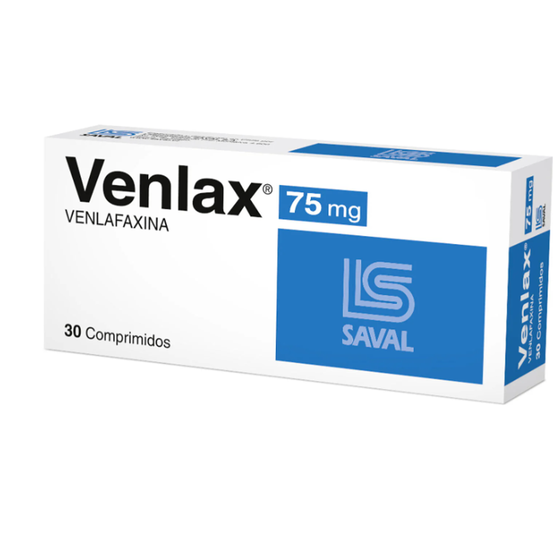 Venlax Venlafaxina 75 mg 30 Comprimidos. 1