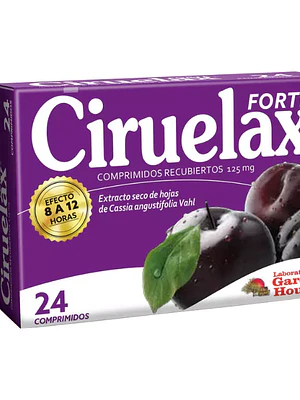 Ciruelax Forte 125 mg 24 Comprimidos.