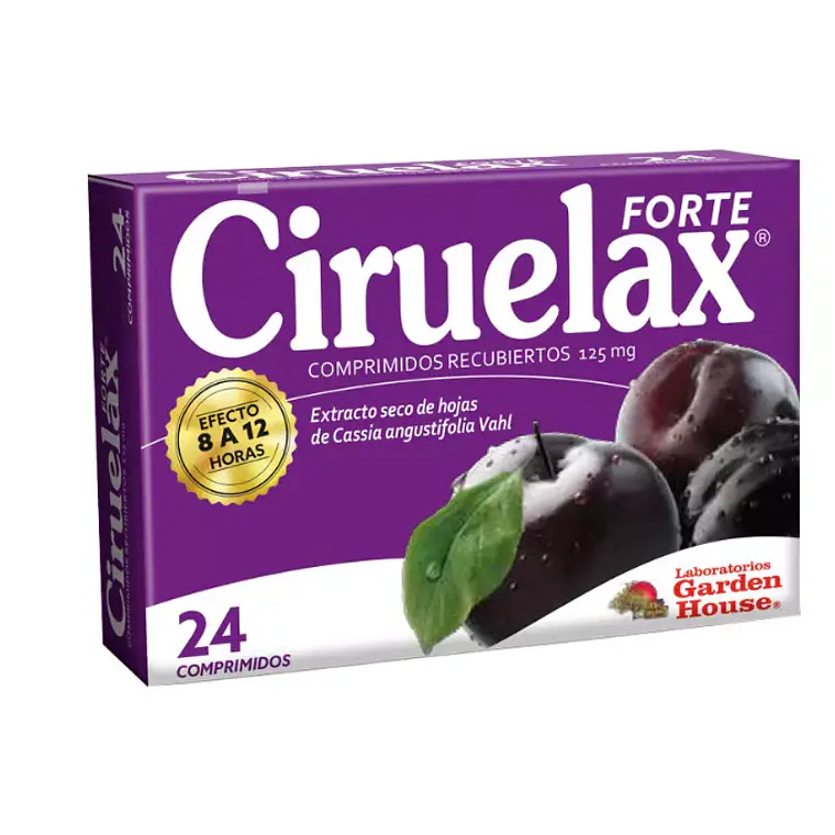 Ciruelax Forte 125 mg 24 Comprimidos. 1