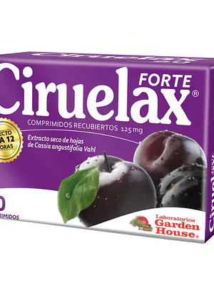 Ciruelax Forte 125 mg 60 Comprimidos.