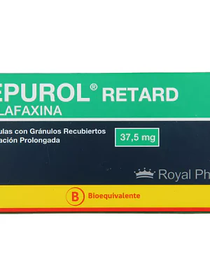 Depurol Retard (B) Venlafaxina 37,5 mg 30 Cápsulas.