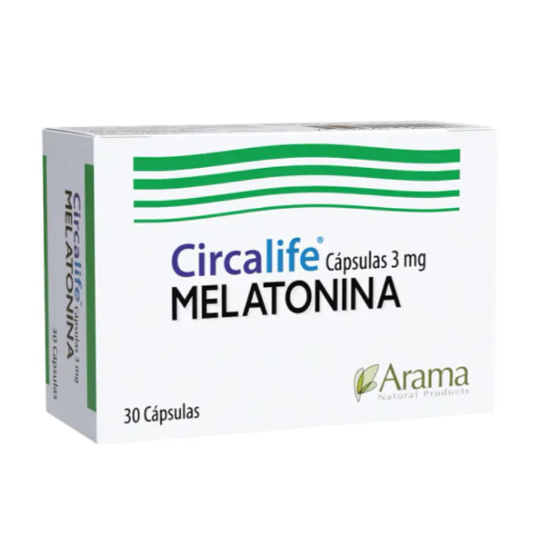 Circalife Melatonina 3 mg 30 Cápsulas. 1