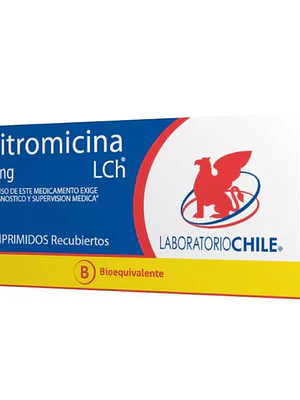 Azitromicina (B) 500 mg 6 Comprimidos recubiertos.