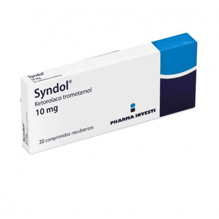 Syndol Ketorolaco 10 mg 20 Comprimidos recubiertos. 1