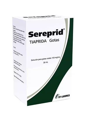 Sereprid Tiaprida 100 mg/ml Gotas 30 ml.