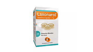 Laxonarol Vaselina 25 Cápsulas.