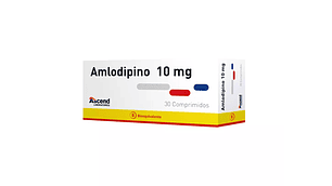 Amlodipino 10 mg 30 Comprimidos.