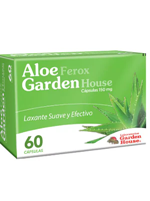 Aloe Ferox 150 mg 60 Cápsulas. Garden House