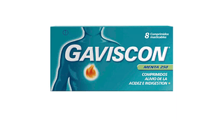Gaviscon 8 Comprimidos masticables.