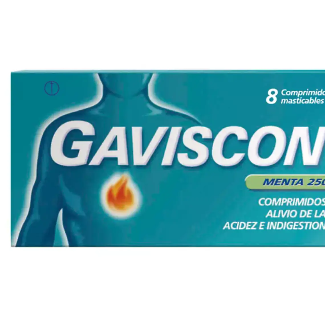 Gaviscon Menta 8 Comprimidos masticables. 1