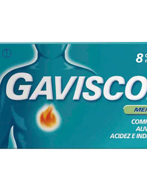 Gaviscon Menta 8 Comprimidos masticables.