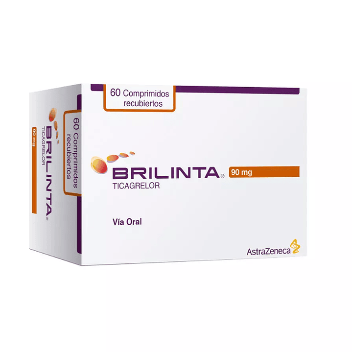 Brilinta Ticagrelor 90 mg 60 Comprimidos recubiertos. 1