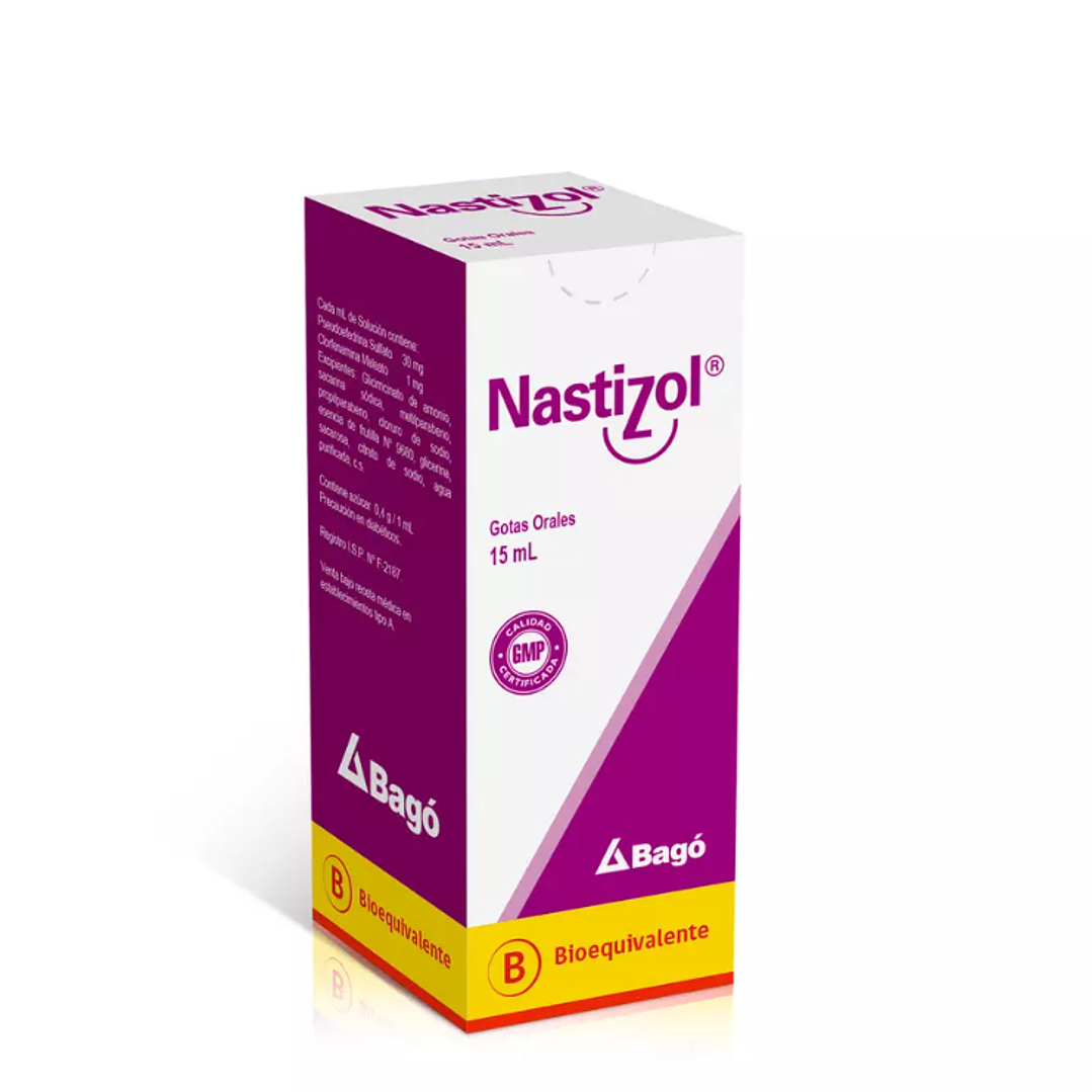 Nastizol (B) Gotas 15 ml. 1