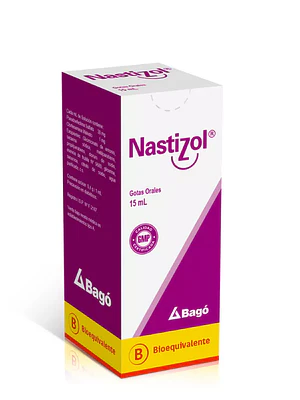 Nastizol (B) Clorfenamina Pseudoefedrina Gotas 15 ml.