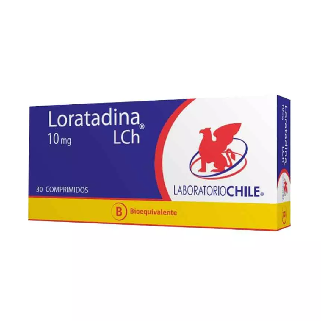 Loratadina (B) 10 mg 30 Comprimidos. 1