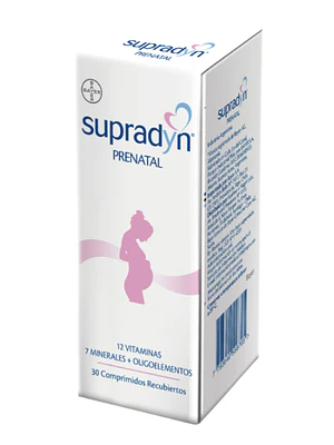 Supradyn Prenatal 30 Comprimidos.