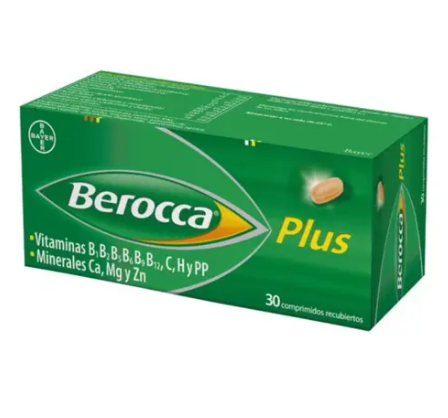 Berocca Plus Comprimidos Efe x 30 (Vit/Min)