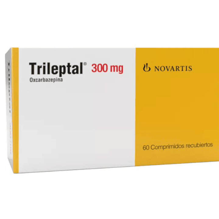 Trileptal Oxcarbazepina 300 mg 60 Comprimidos recubiertos. 1