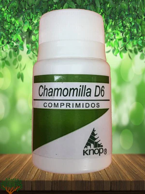 Chamomilla D6 90 Comprimidos. Knop
