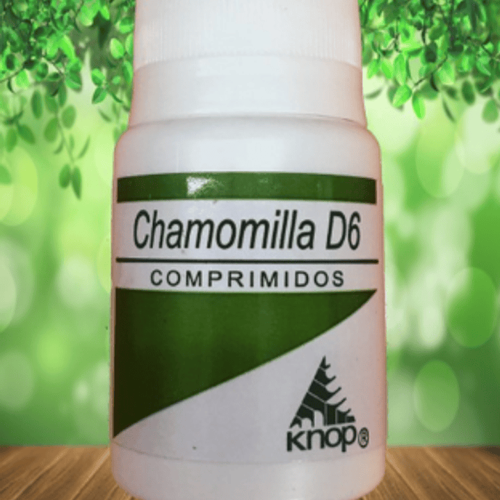 Chamomilla D6 90 Comprimidos Knop. 1