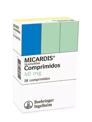 Micardis Telmisartán 40 mg 28 Comprimidos.