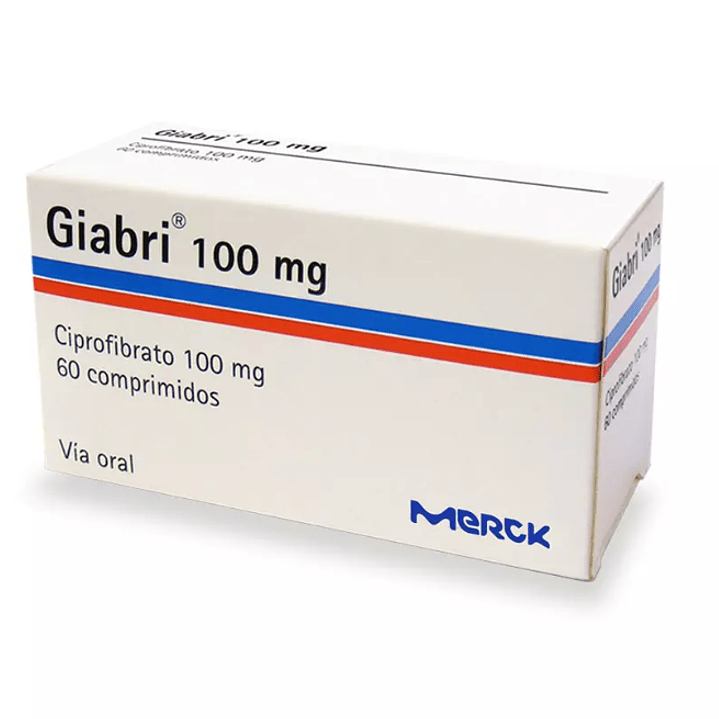 Giabri (B) Ciprofibrato 100 mg 60 Comprimidos. 1