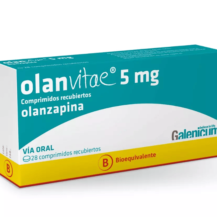 Olanvitae (B) Olanzapina 5 mg 28 Comprimidos recubiertos. 1