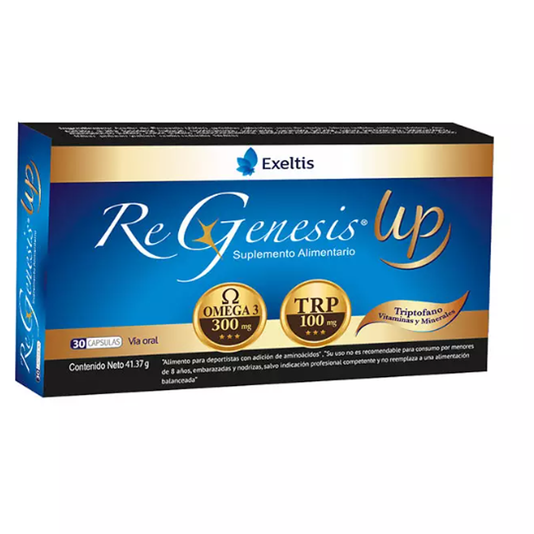 Regenesis Up Suplemento Alimenticio 30 Cápsulas. 1