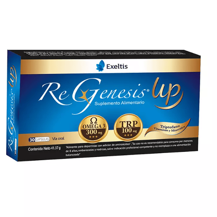 Regenesis Up Suplemento Alimenticio 30 Cápsulas. 1