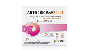 Artrosome C+D Colágeno Hidrolizado 30 Sobres.