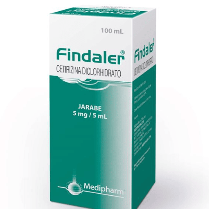 Findaler 5 mg/5 ml Jarabe 100 ml. 1