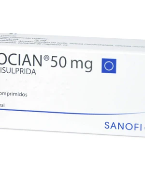 Socian Amisulpirida 50 mg 20 Comprimidos.
