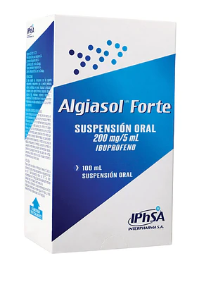 Algiasol Forte Ibuprofeno 200 mg Suspensión 100  ml.