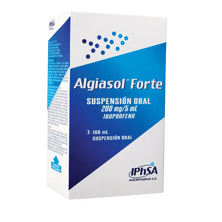 Algiasol Forte Ibuprofeno 200 mg Suspensión 100  ml. 1