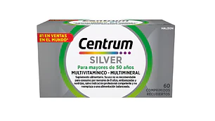 Centrum Silver Multivitamínico 60 Comprimidos.