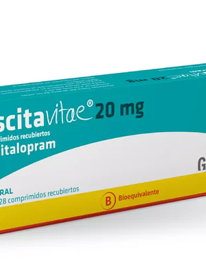 Escitavitae (B)  Escitalopram 20 mg 28 Comprimidos.