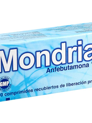 Mondrian Anfebutamona 150 mg 30 Comprimidos.