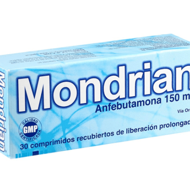 Mondrian Anfebutamona 150 mg 30 Comprimidos. 1