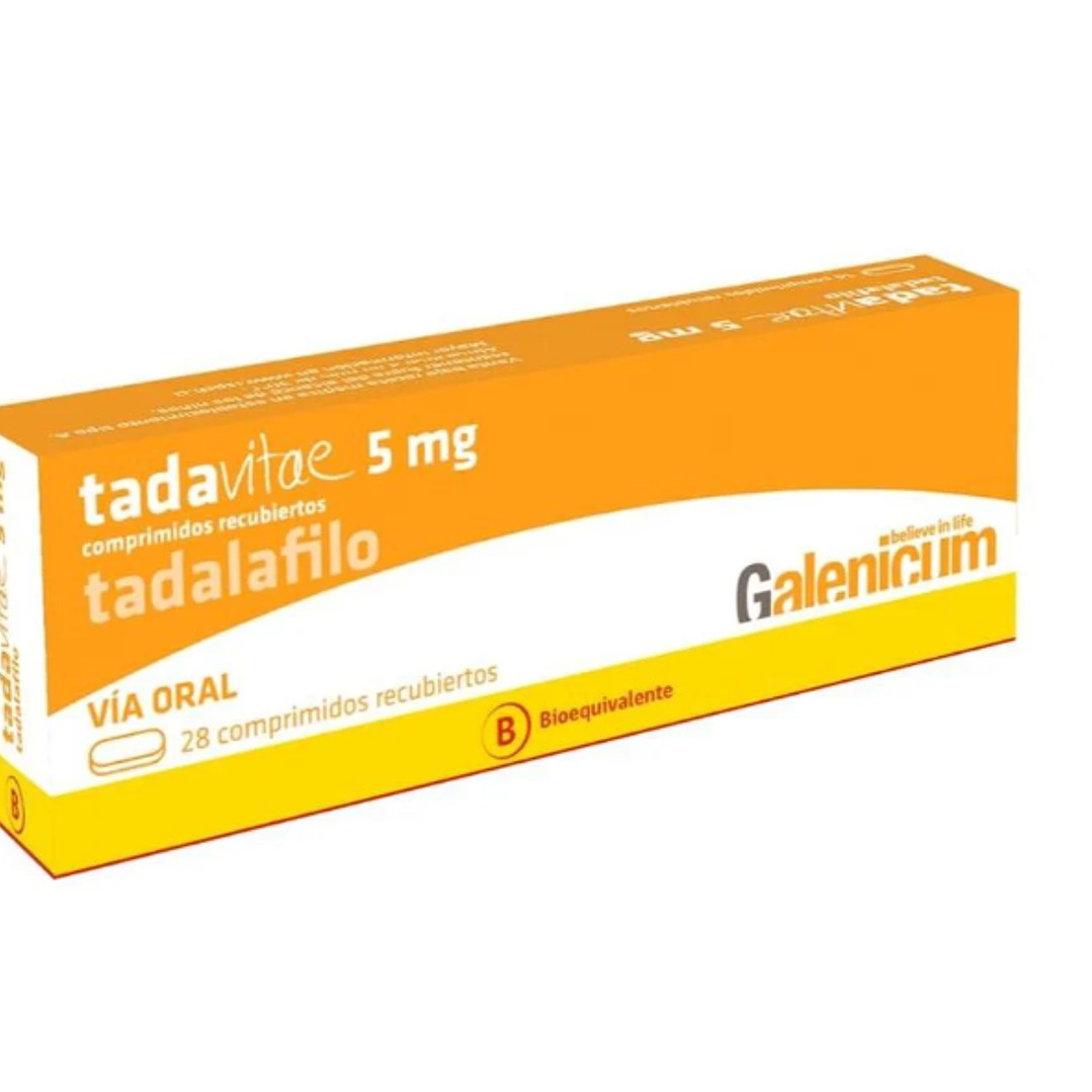 Tadavitae (B) Tadalafilo 5 mg 28 Comprimidos. 1