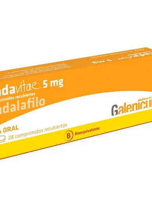 Tadavitae (B)  Tadalafilo 5 mg 28 Comprimidos.