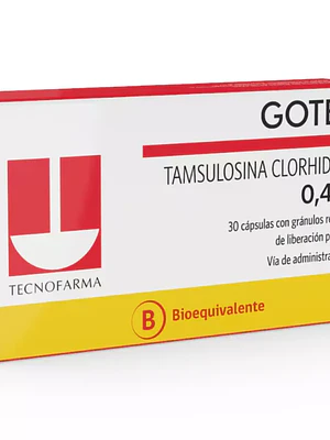 Gotely (B) Tamsulosina 0,4 mg 30 Cápsulas.